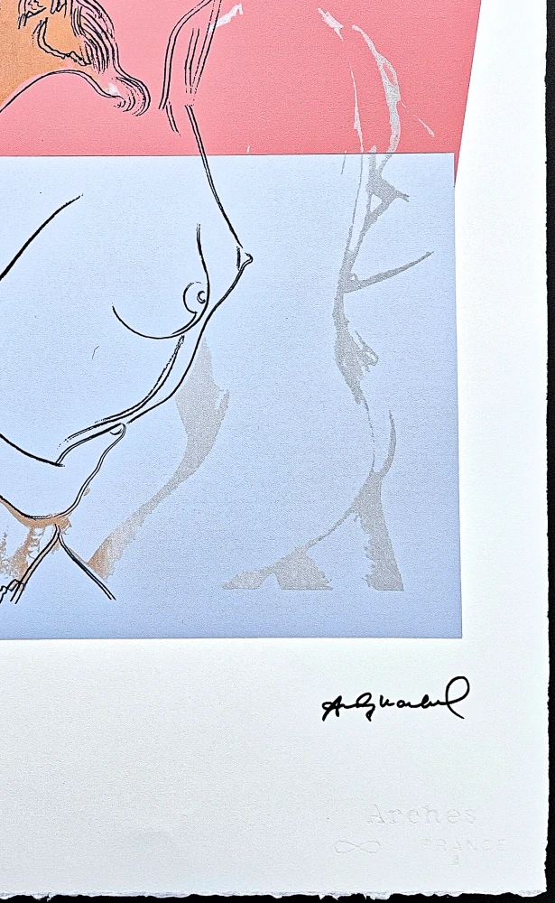 Andy Warhol - Act 93/100 - edice Leo Castelli s certifikátem