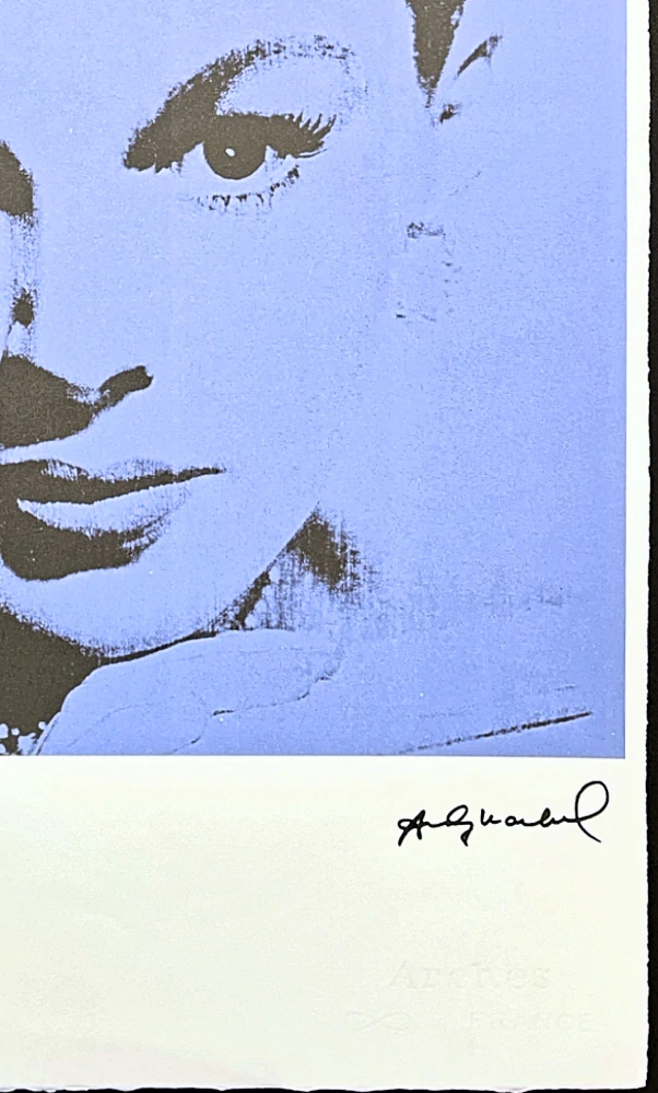 Andy Warhol - Judy Garland 72/100 - edice Leo Castelli s certifikátem