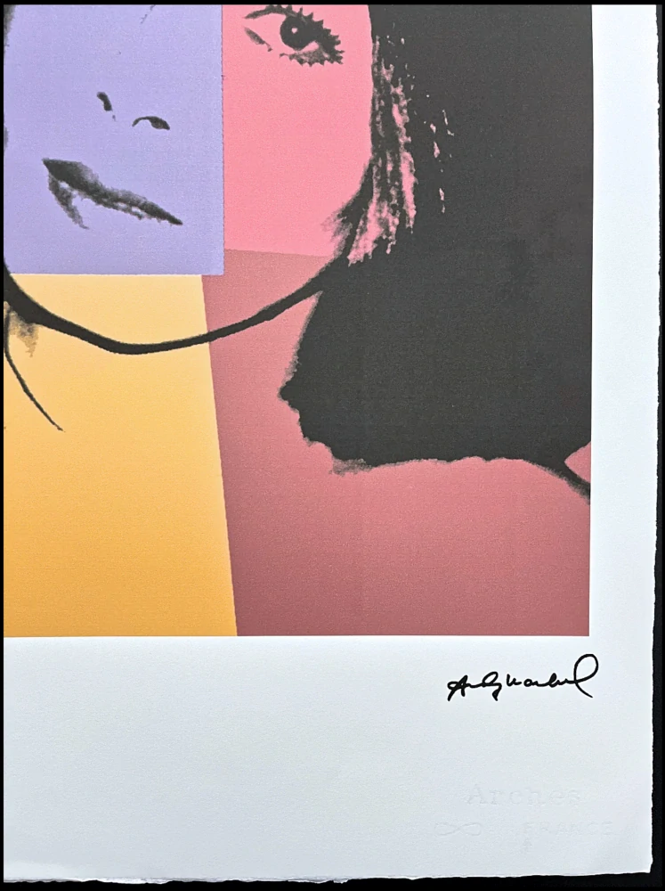 Andy Warhol - Sachiko 74/100 - edice Leo Castelli s certifikátem