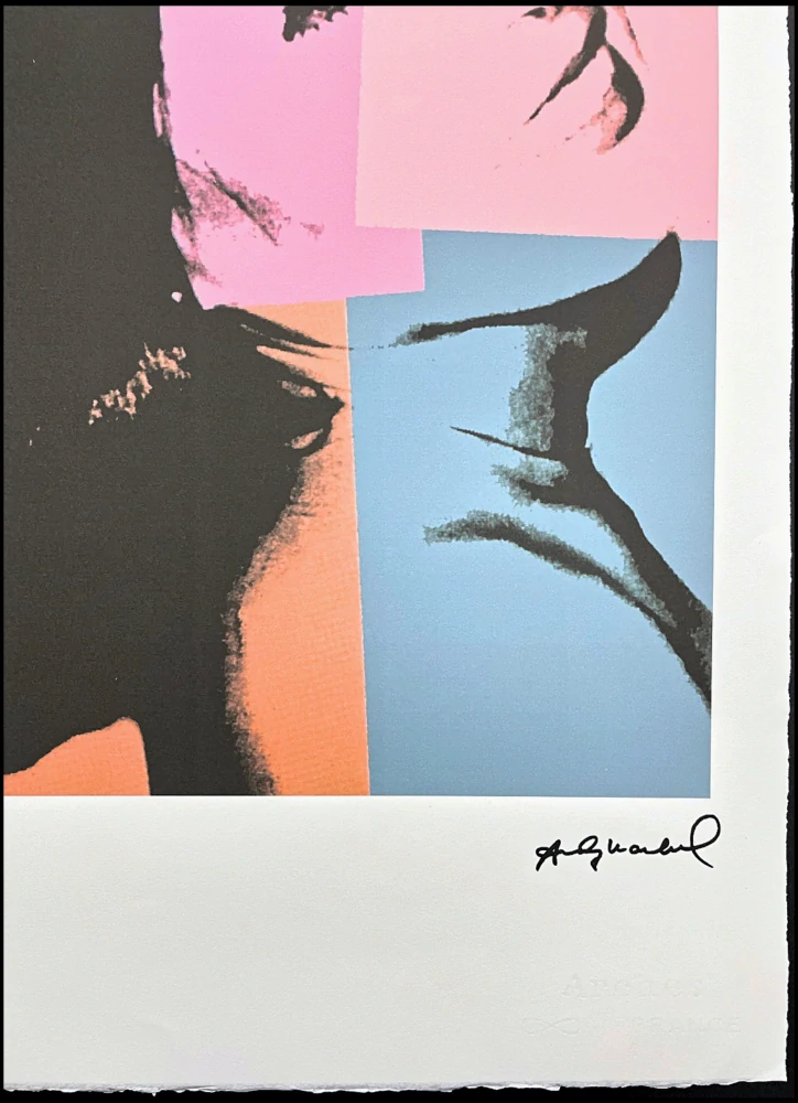 Andy Warhol - Sachiko z boku 33/100 - edice Leo Castelli s certifikátem