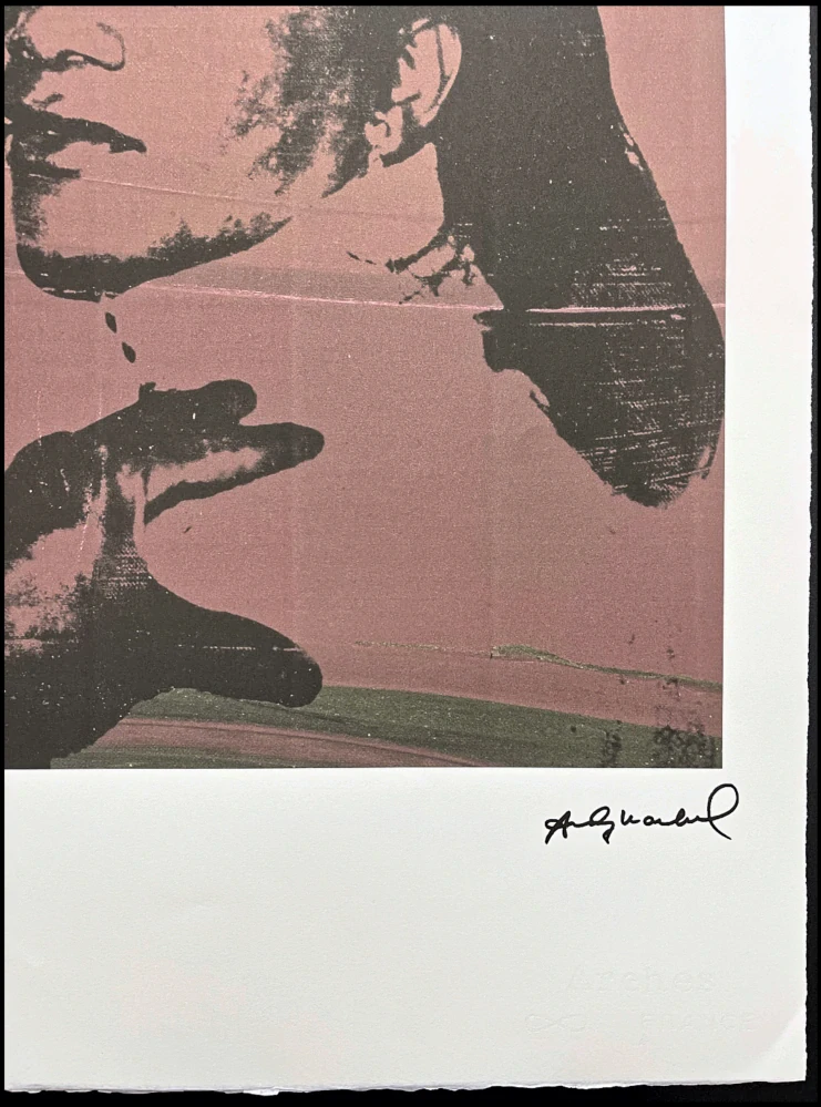 Andy Warhol - Alphanso Panell 56/100 - edice Leo Castelli s certifikátem