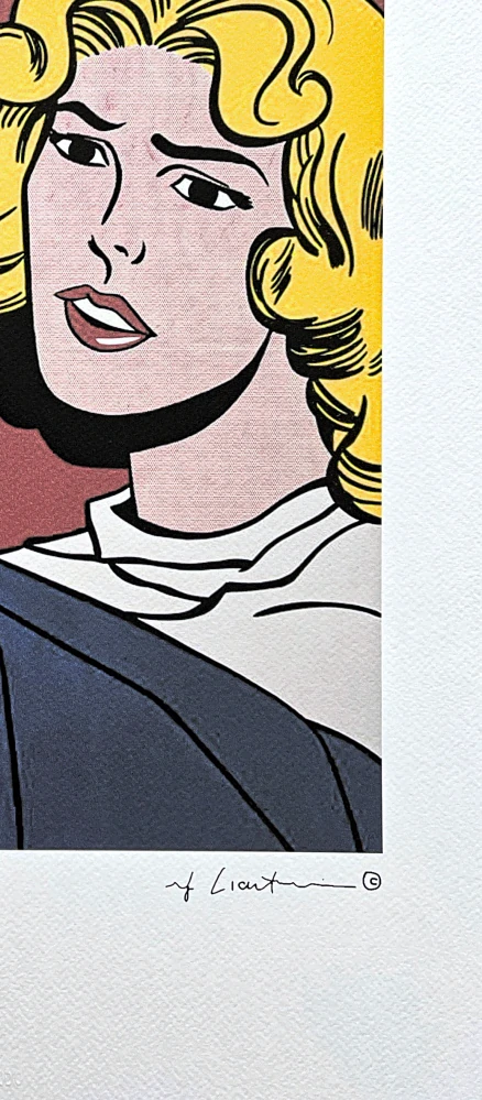 Roy Lichtenstein - Forget it For Get Me - signováno, 35x50cm, limitovaná edice 29/150