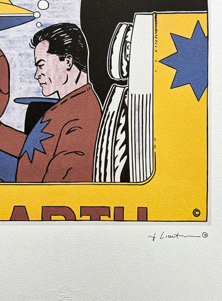 Roy Lichtenstein - Emeralds - signováno, 35x50cm, limitovaná edice 83/150