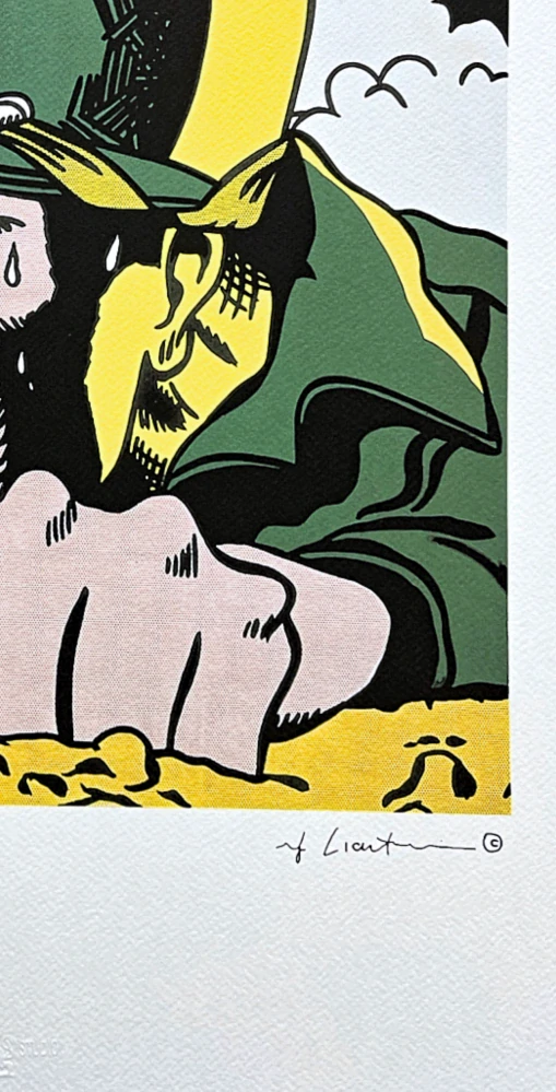 Roy Lichtenstein - Scared Witless - signováno, 35x50cm, limitovaná edice 56/150