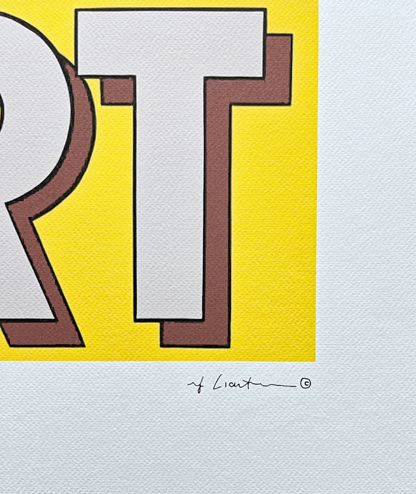 Roy Lichtenstein - Art - signováno, 50x35cm, limitovaná edice 12/150