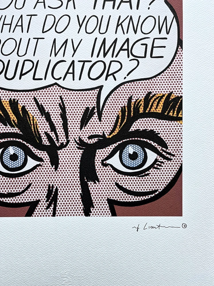 Roy Lichtenstein - Image Duplicator - signováno, 35x50cm, limitovaná edice 29/150