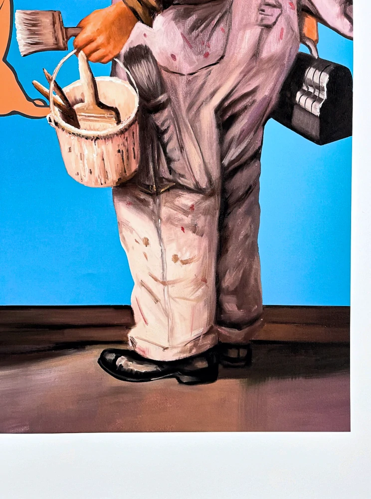 Pasta Oner - Blue Room 43/50 - Giclée print, limitovaná edice, 70x100cm