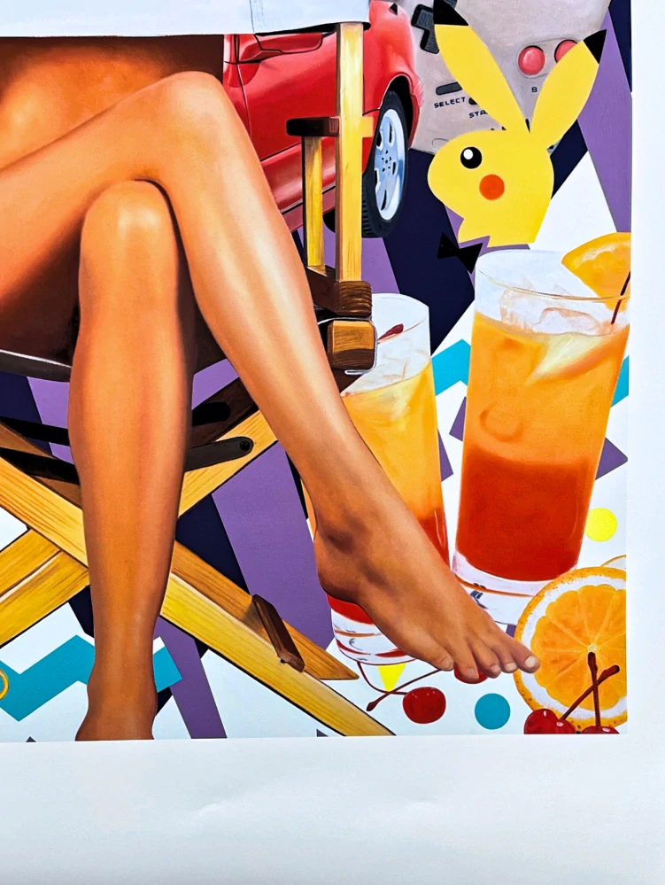 Pasta Oner - Playboy 31/77 - Giclée print, limitovaná edice, 50x70cm + magazín Playboy