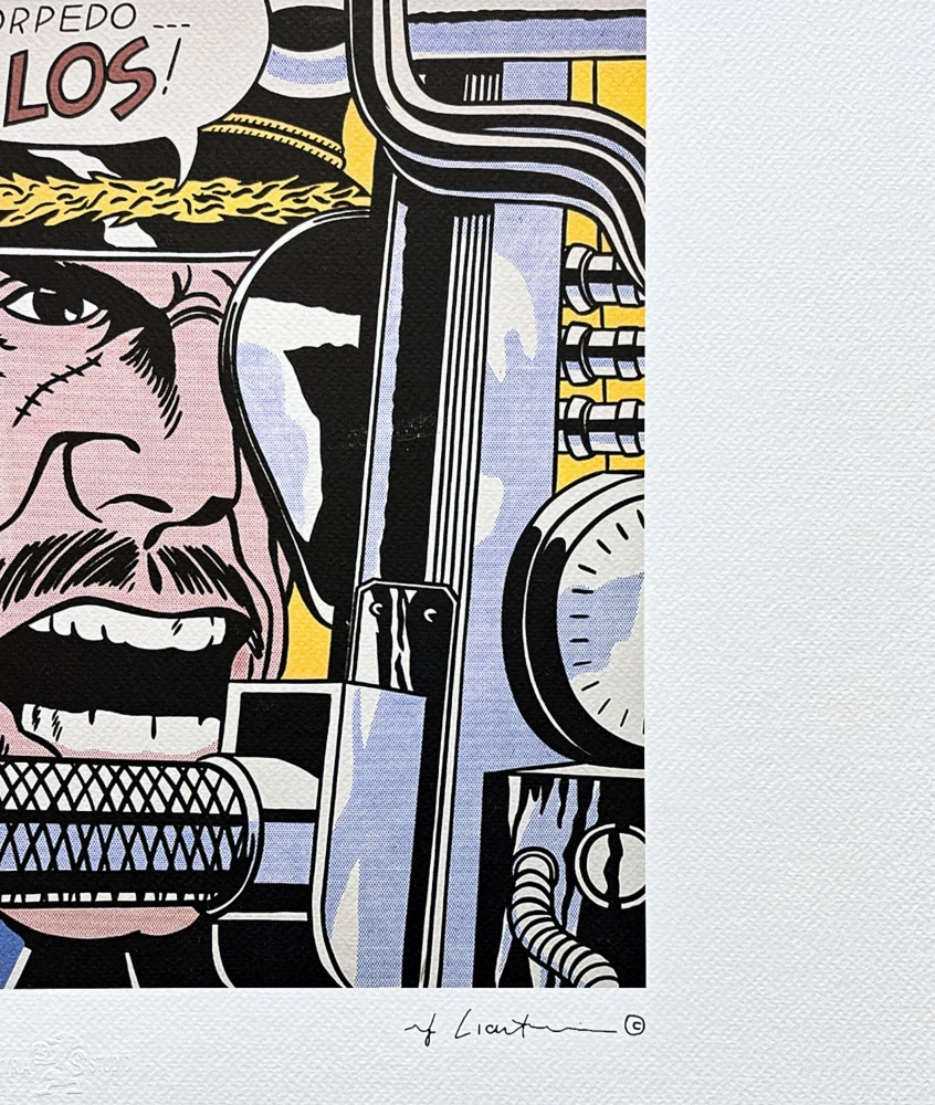 Roy Lichtenstein - Torpedo Los - signováno, 50x35cm, limitovaná edice 29/150