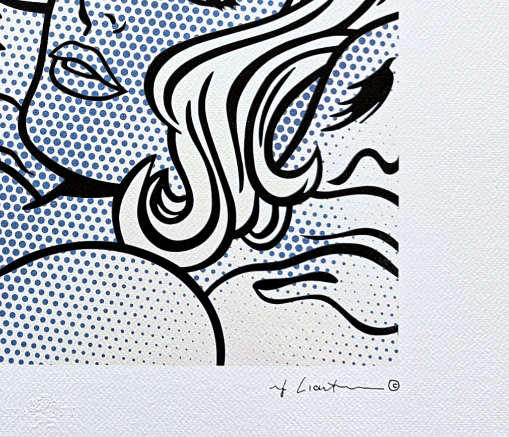 Roy Lichtenstein - The Seductre -an signováno, 50x35cm, limitová edice 63/150