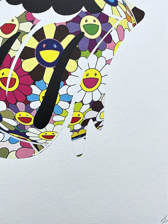 Death NYC - Murakami a Rolling Stones - limitovaná edice s certifikátem, 32x45cm