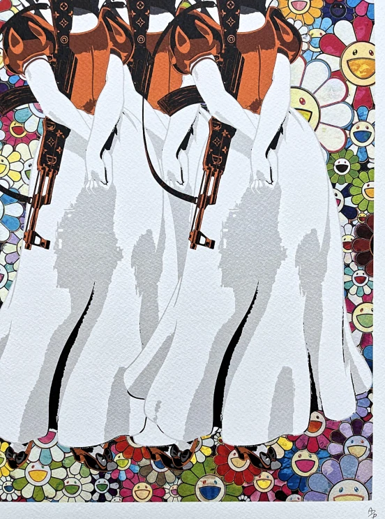 Death NYC - Snow White a Murakami - limitovaná edice s certifikátem, 32x45cm