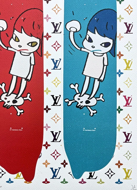 Death NYC - Yoshimoto Nara - limitovaná edice s certifikátem, 32x45cm