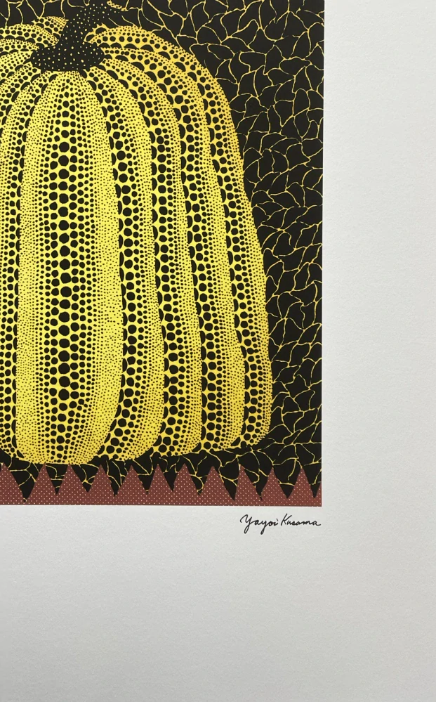 Yayoi Kusama - Pumpkin A x/500 - signováno, číslovaná edice, 50x65 cm