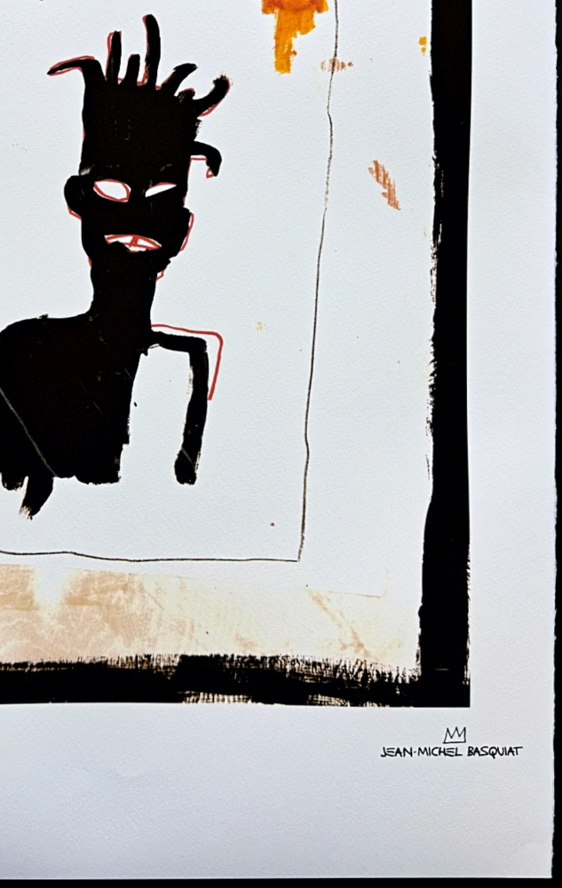 Jean-Michel Basquiat - 1960 285/300 - limitovaná edice, signováno, 50x70cm