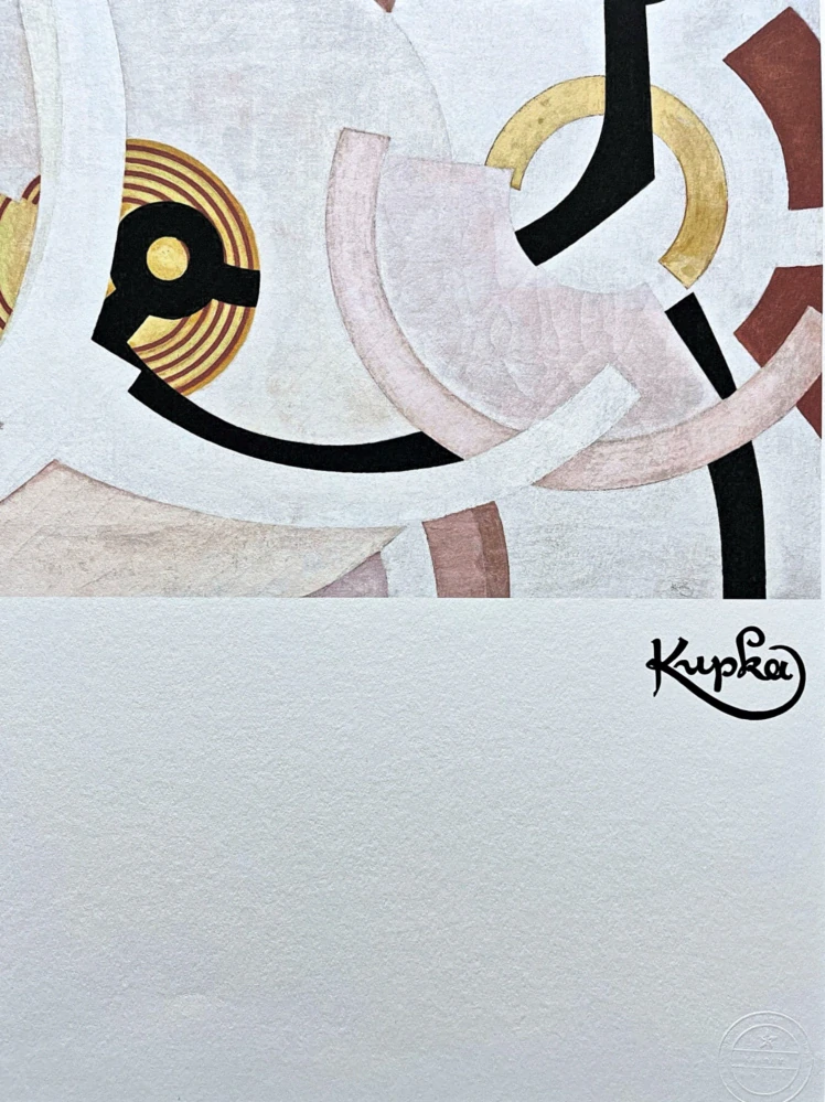 František Kupka - Divertimento ll 16/350 - limitovaná edice s certifikátem, 50x70cm