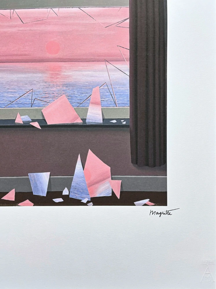 René Magritte - Le Monde Des Images x/100 - limitovaná edice, 50x70cm