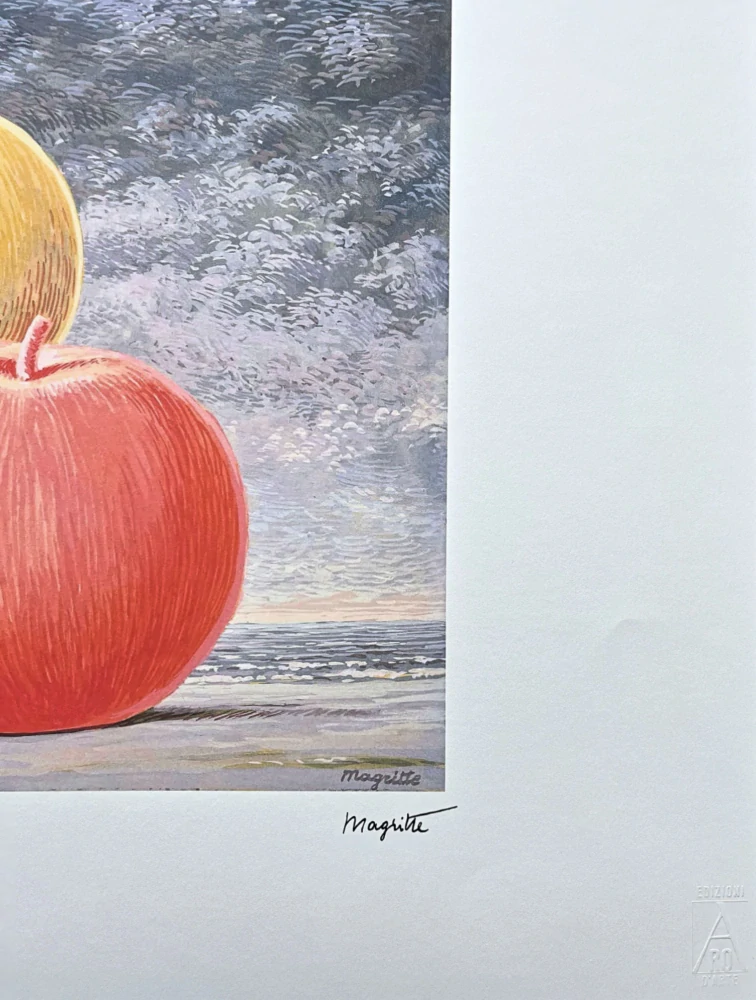 René Magritte - Le Chant d'Amour x/100 - limitovaná edice, 70x50cm