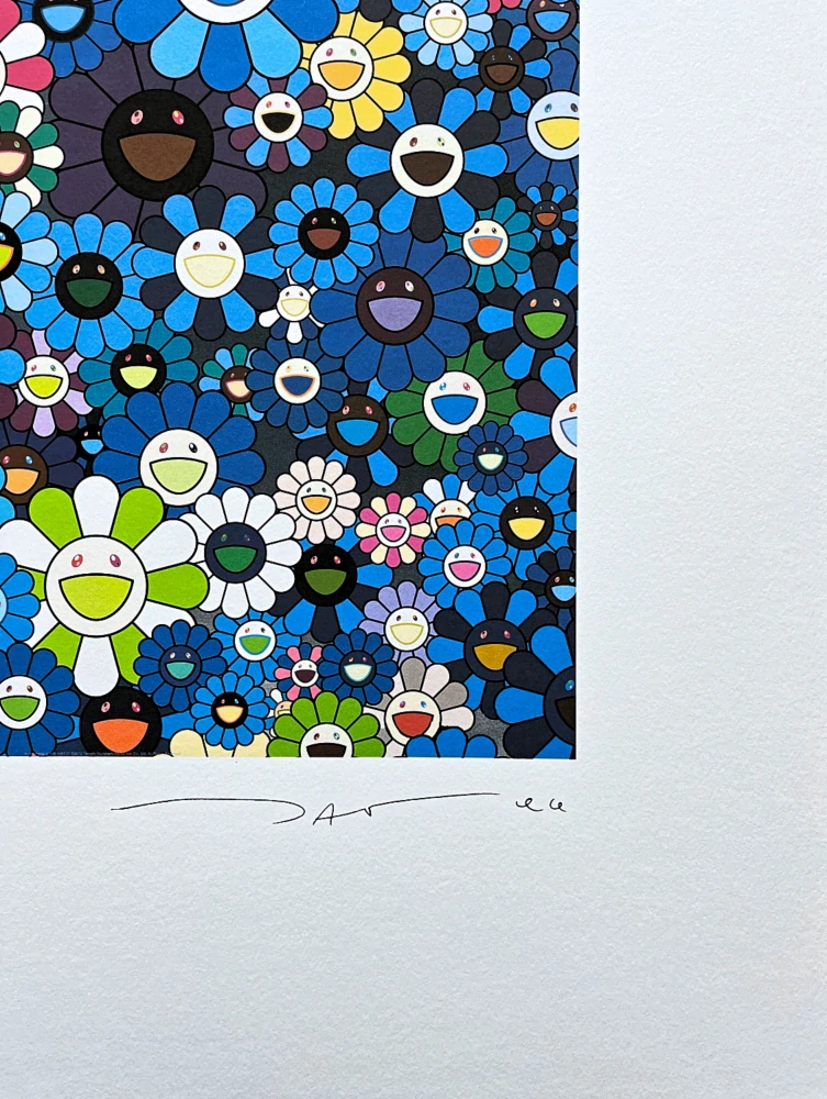 Takashi Murakami - An homage to ikb 1957 f 35/300- signováno