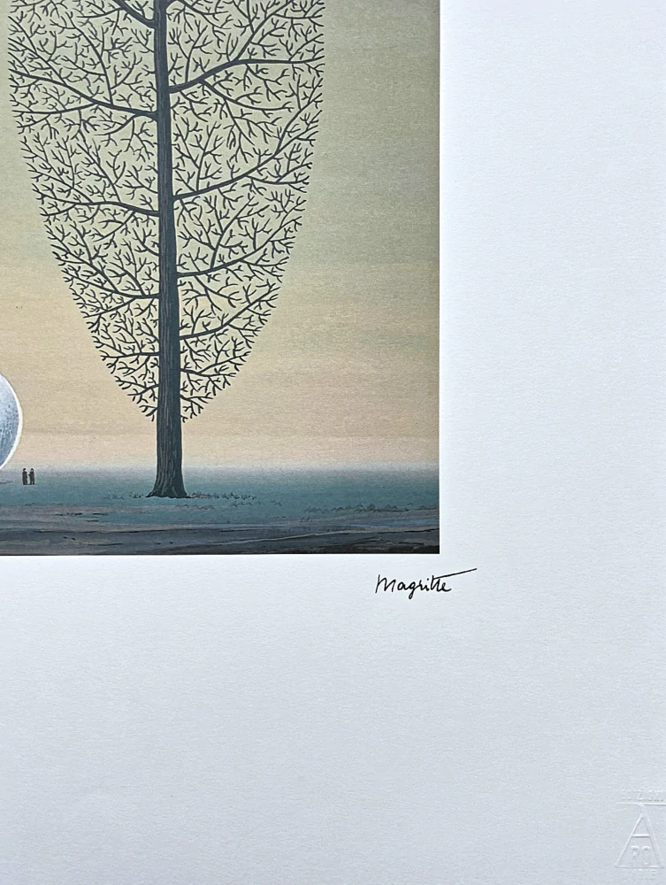 René Magritte - La Recherche de L'absolu II x/100 - limitovaná edice, 50x70cm
