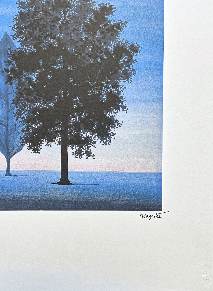René Magritte - La Clairvoyance 50/100 - limitovaná edice, 50x70cm
