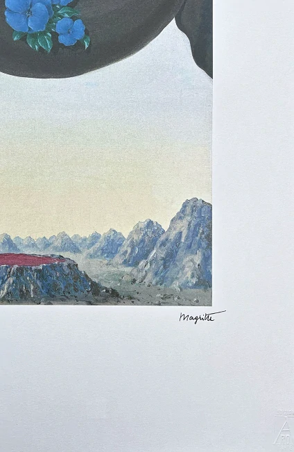 René Magritte - The Palace of Memories 13/100 - limitovaná edice, 50x70cm