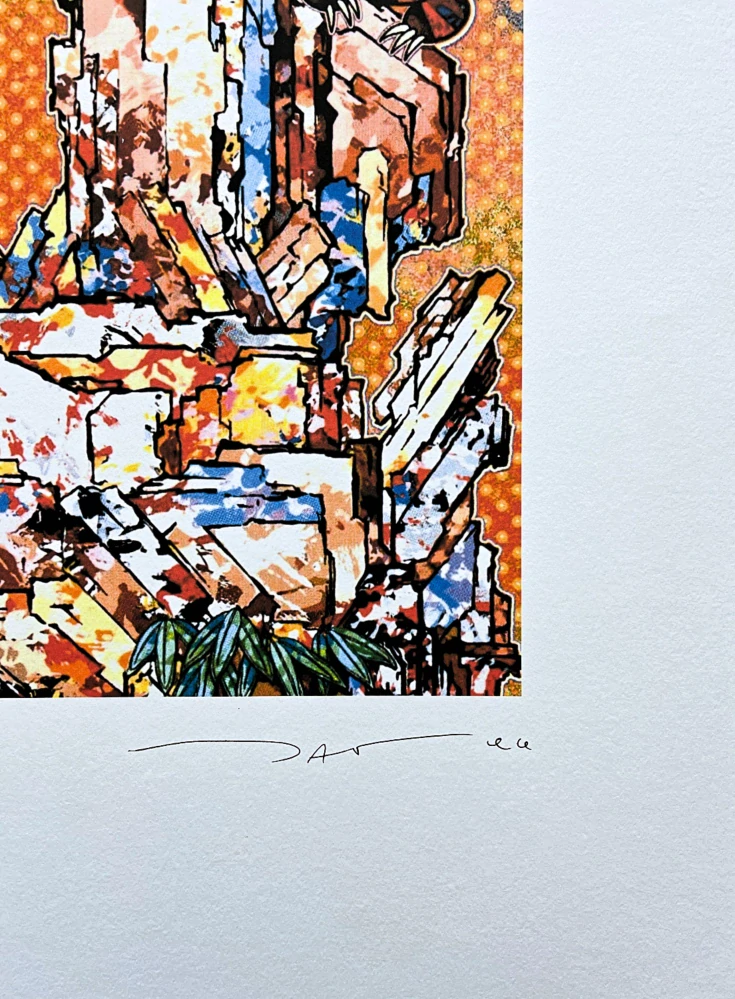 Takashi Murakami - Panda Cubs 63/300- signováno, číslovaná edice, 50x65 cm