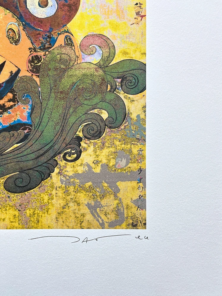 Takashi Murakami - 72727 12/300- signováno, číslovaná edice, 50x65 cm