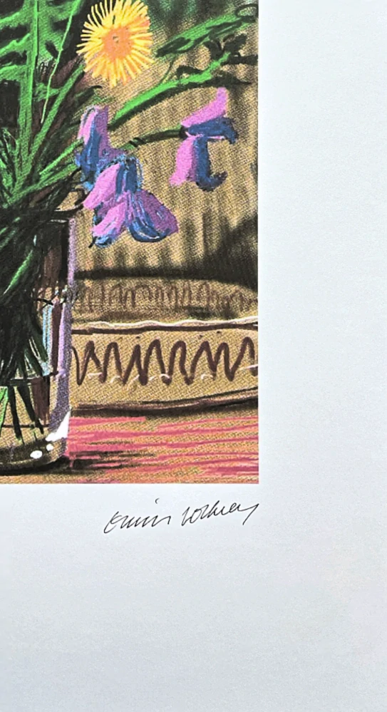 David Hockney - Dandelions 106/500 - limitovaná edice s certifikátem, 35x50 cm