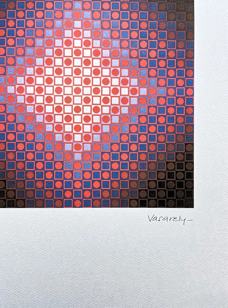 Victor Vasarely - Boglar - limitovaná edice s certifikátem