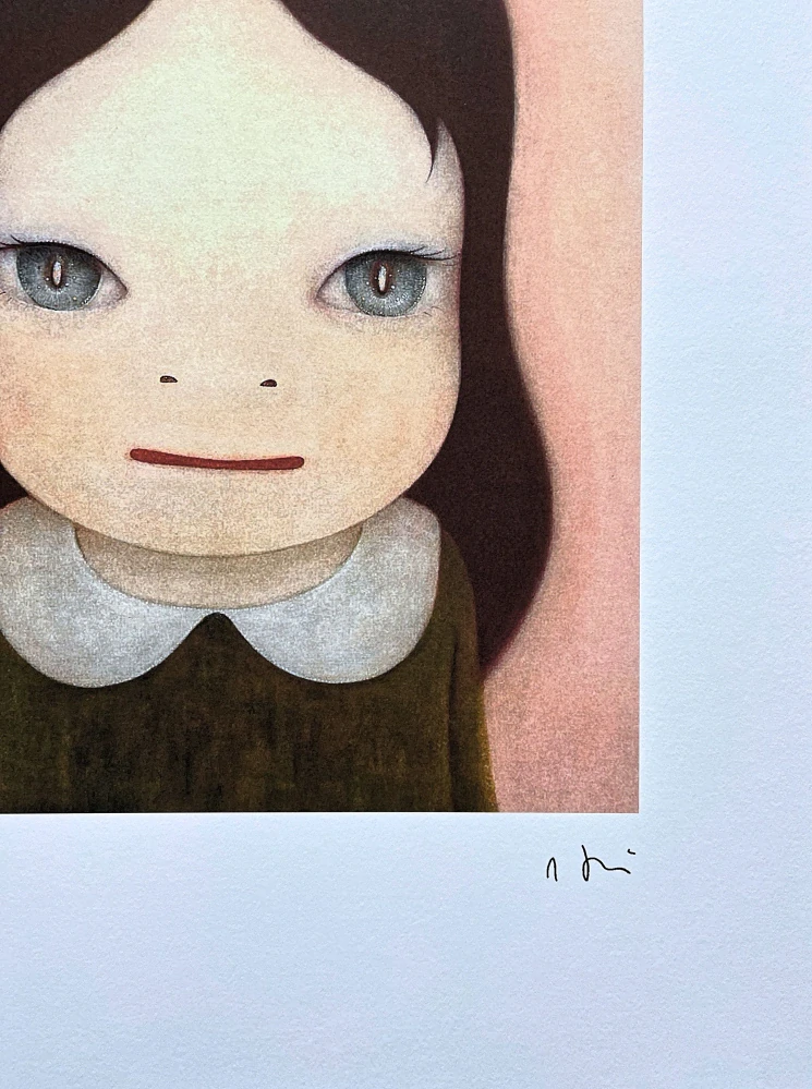 Nara Yoshitomo - Twins II 59/300 - signováno, číslovaná edice, 50x65 cm