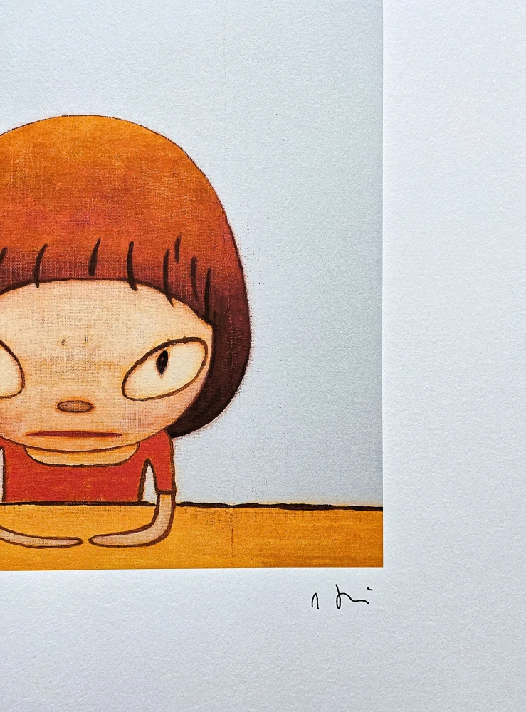 Nara Yoshitomo - Let's talk about Glory 99/300 - signováno, číslovaná edice, 50x65 cm