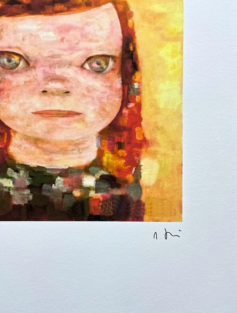 Nara Yoshitomo - Light Haze Days 71/300 - signováno, číslovaná edice, 50x65 cm