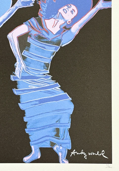 Andy Warhol - Martha Graham x/500 - signováno, 50x50cm, limitovaná edice CMOA s certifikátem