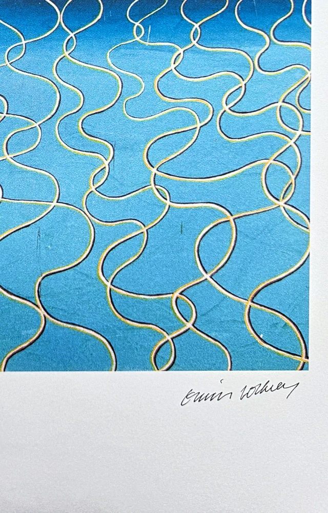 David Hockney - The Sunbather 101/500 - limitovaná edice, s certifikátem, 35x50 cm