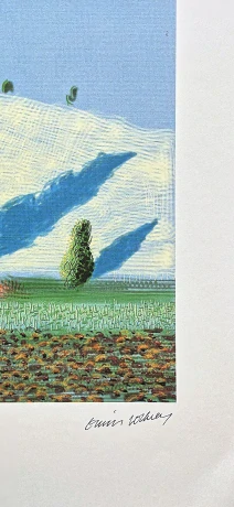 David Hockney - The Yosemite Suit no. 10 29/500 - limitovaná edice, s certifikátem, 35x50 cm