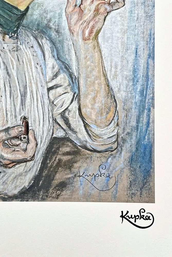František Kupka - Lipstick 42/350 - limitovaná edice s certifikátem, 50x70cm