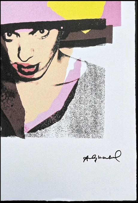 Andy Warhol - Ladies and gentleman II 130 14/100 - edice Leo Castelli s certifikátem