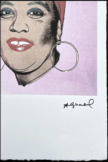 Andy Warhol - Mammy růžová 85/100 - edice Leo Castelli s certifikátem