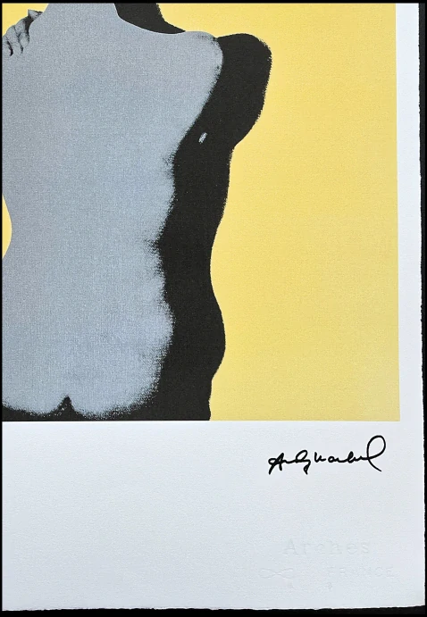 Andy Warhol - Act of Daniella Morrera 21/100 - edice Leo Castelli s certifikátem