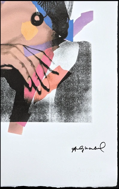 Andy Warhol - Ladies and gentleman II x/100 - edice Leo Castelli s certifikátem