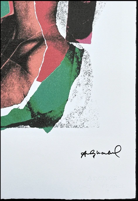 Andy Warhol - Ladies and gentleman II 131 15/100 - edice Leo Castelli s certifikátem