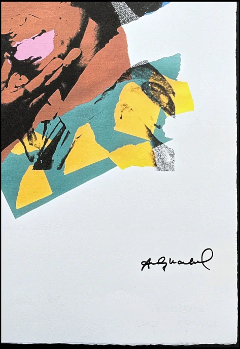 Andy Warhol - Ladies and gentleman II 137 25/100 - edice Leo Castelli s certifikátem