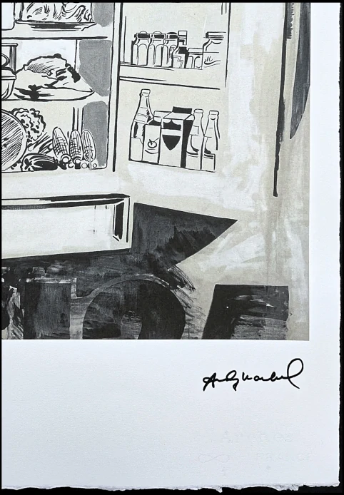 Andy Warhol - Icebox x/100 - edice Leo Castelli s certifikátem