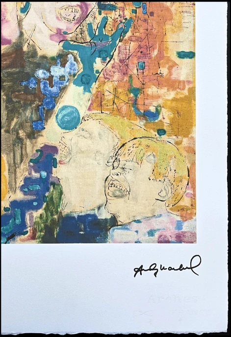 Andy Warhol - Children x/100 - edice Leo Castelli s certifikátem
