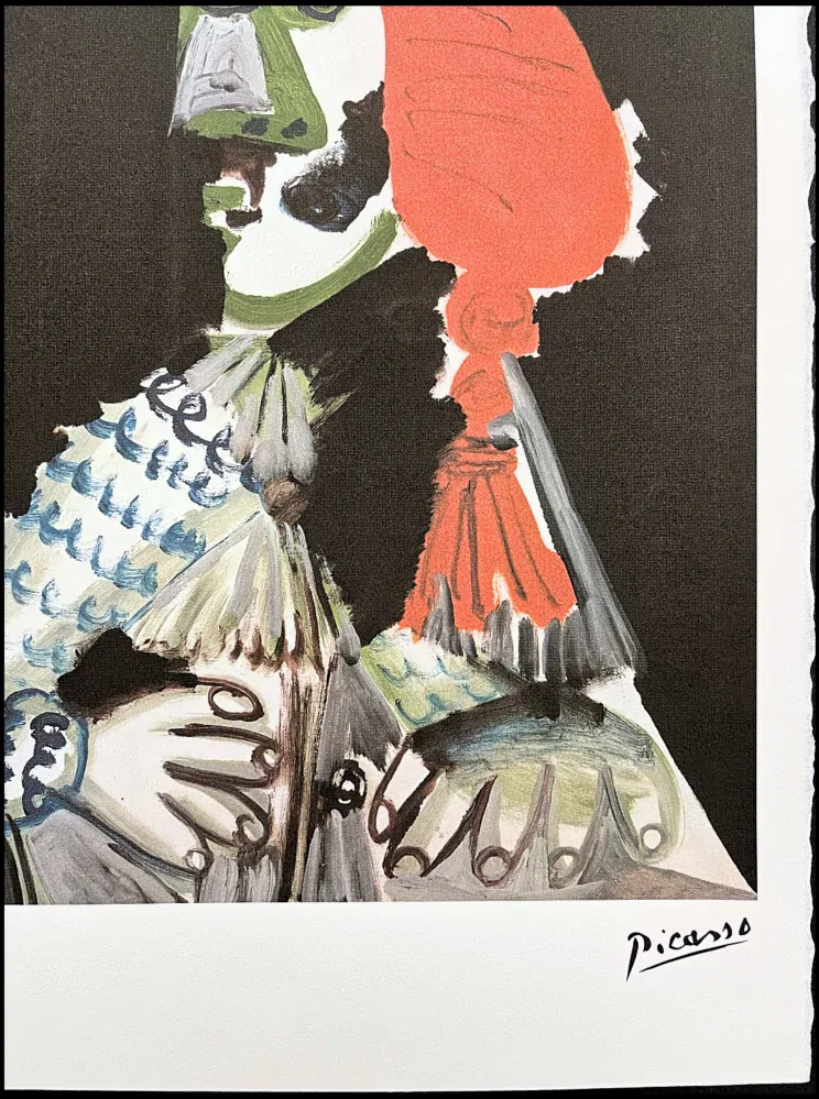Pablo Picasso - Torero 36/250 - signováno, 28.5x38 cm