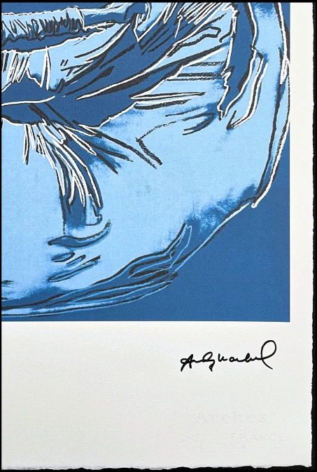 Andy Warhol - Letter to the world 35/100 - edice Leo Castelli s certifikátem