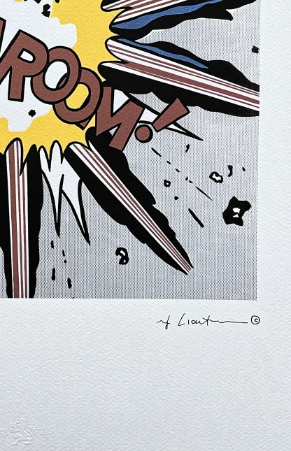 Roy Lichtenstein - Varoom - signováno, 35x50cm, limitovaná edice 21/150