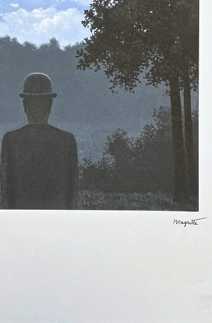 René Magritte - A la rencontre du plaisir 13/100 - limitovaná edice, 50x70cm