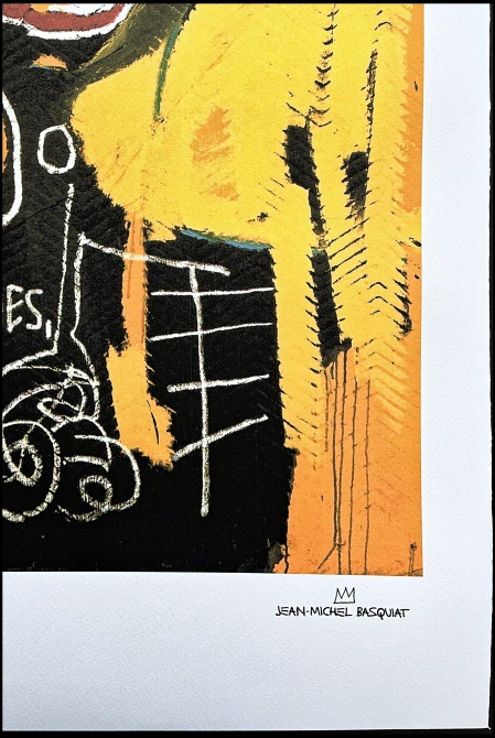 Jean-Michel Basquiat - Aopkhes 271/300 - limitovaná edice, signováno, 50x70cm 
